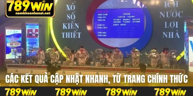Các kết quả cập nhật nhanh, từ trang chính thức