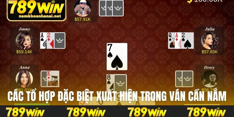 Các tổ hợp đặc biệt xuất hiện trong ván cần nắm chắc