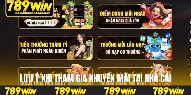 Lưu ý khi tham gia khuyến mãi tại nhà cái
